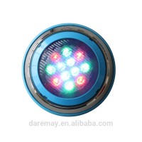 IP68 12v multi color swimming pool RGB LED underwater light