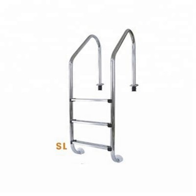 Guangzhou supply swimming pool stainless steel step ladder/ safety handrail pool ladder